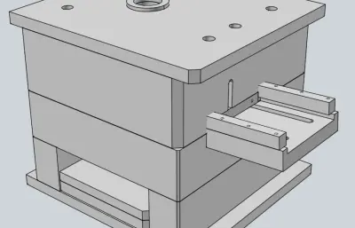后视镜模具设计