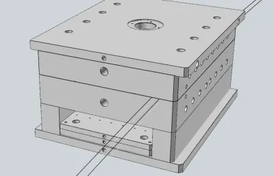 家具中框模具设计