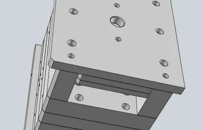 收纳箱主体模具设计