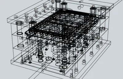 家具中框模具设计