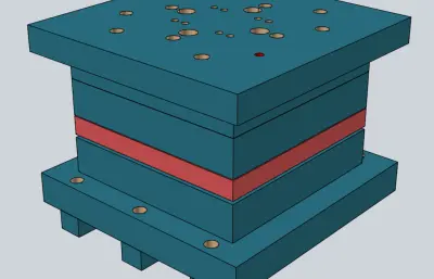 小圆盖模具设计