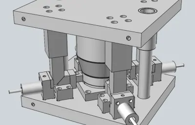 排烟口转接头模具设计
