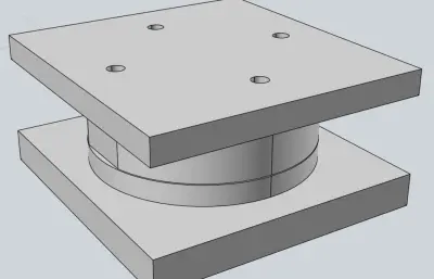 烟囱保护盖模具设计