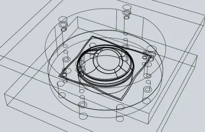 烟囱保护盖模具设计