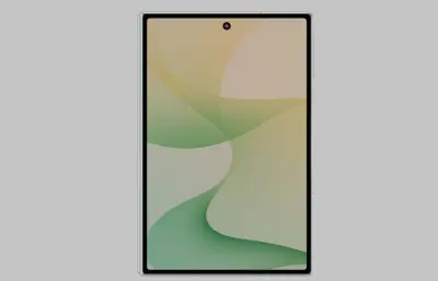 三星Galaxy Z Fold 8宽折叠手机c4d,keyshot模型