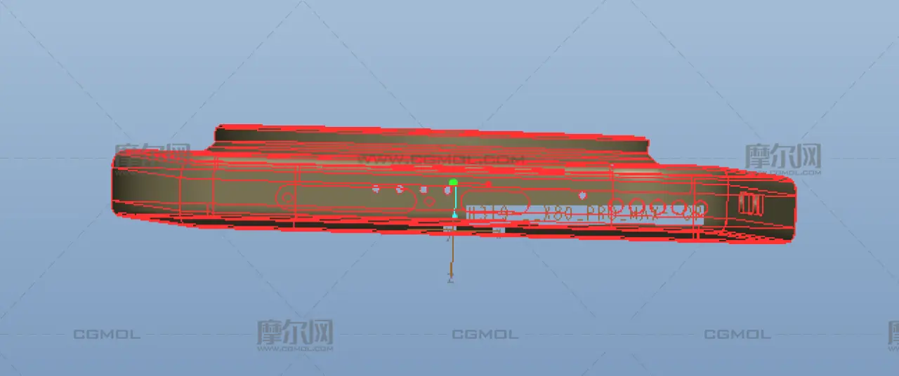荣耀x80 Pro Max手机stp模型