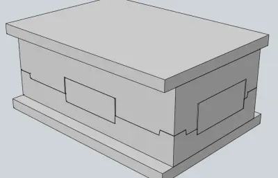 打印机主体模具设计