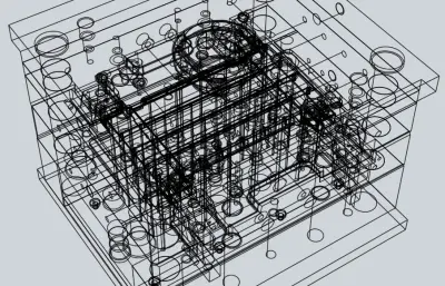 家具支撑板模具设计