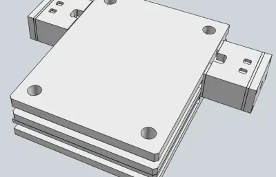 马桶盖模具设计