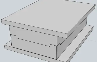 玩具车底板模具设计