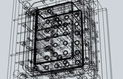 大型抽屉主体模具设计