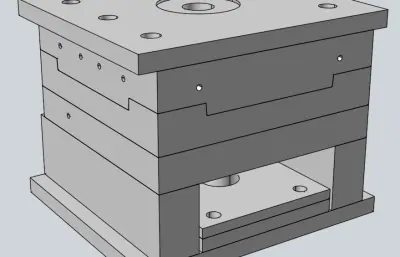 八角盖子模具设计
