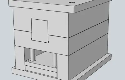 喇叭外壳模具设计