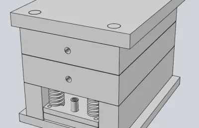 空调内部零件模具设计