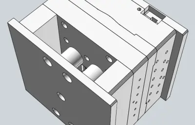 四方盆子模具设计