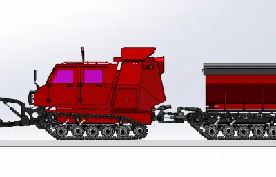 JM8系列履带式全地形抗凝除雪车