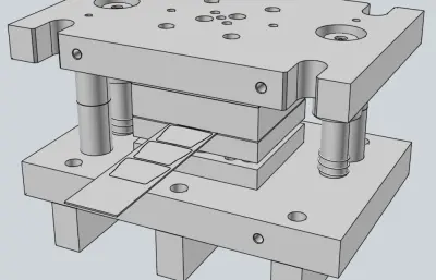 家具梯形件模具设计