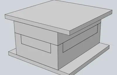 电盒盖子模具设计