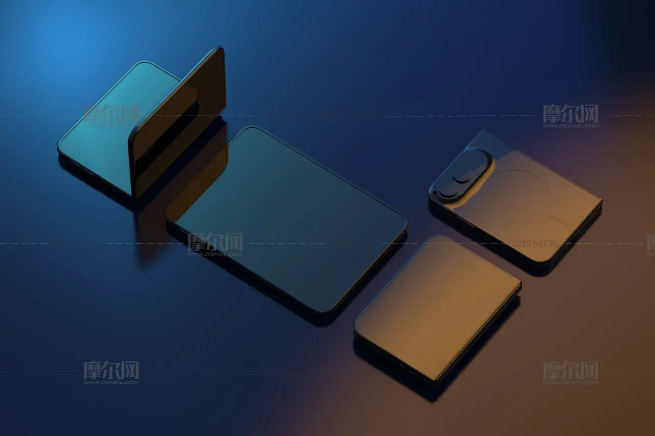 iPhone 18 Fold/iPhone 18 Ultra手机外观rhino模型