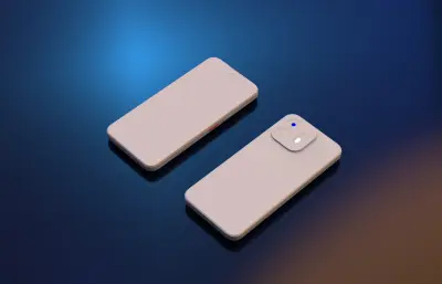 一加/ONEPlus N6手机外观stp模型