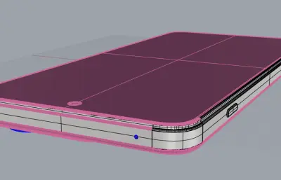 Motorola Edge 70 Max/Lenovo Legion Y70(2026)手机外观rhino模型