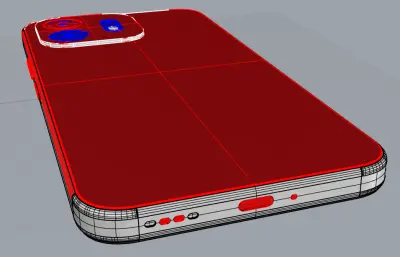 一加/ONEPlus N6手机外观stp模型