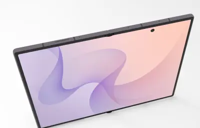 三星Samsung Galaxy Z Flip8/Fold8/Fold8 Ultra手机外观usdz,glb格式模型