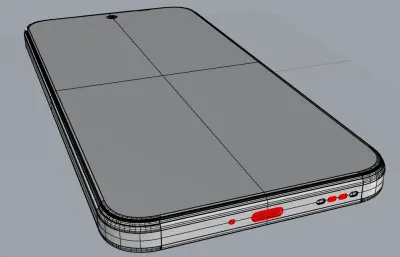 一加/ONEPlus N6手机外观stp模型