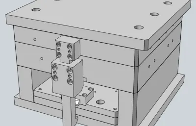 电器圆盖模具设计