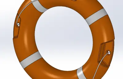 救生圈模型