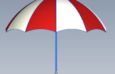 伞模型-雨伞8
