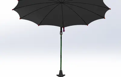 伞模型-雨伞19
