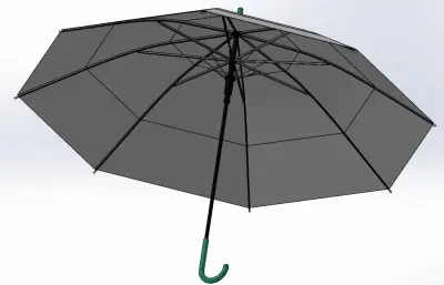 伞模型-雨伞17