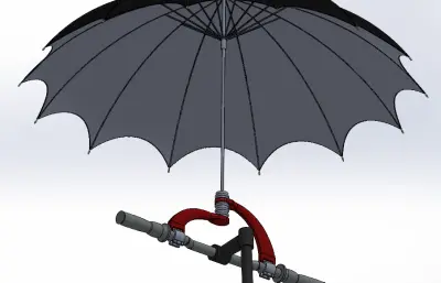 伞模型-雨伞24