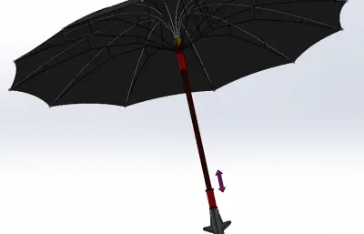 伞模型-雨伞2
