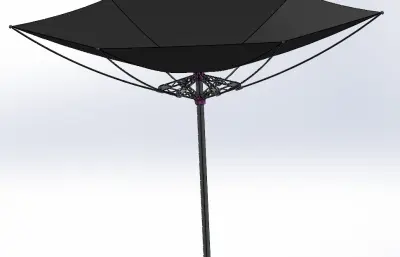 伞模型-雨伞3