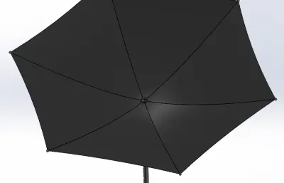 伞模型-雨伞3