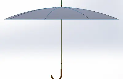 伞模型-雨伞9