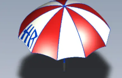 伞模型-雨伞8
