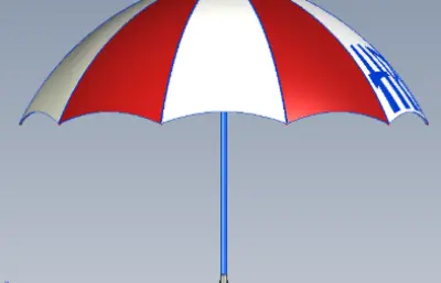 伞模型-雨伞8