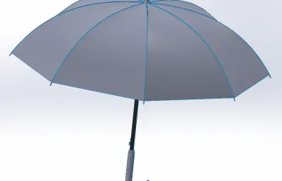 伞模型-雨伞21