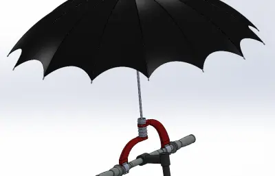 伞模型-雨伞24