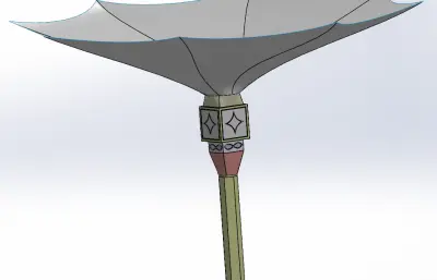 伞模型-巨型伞