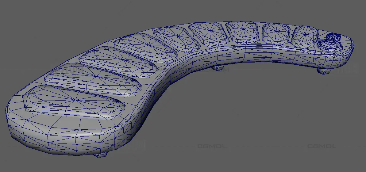 木琴卡通版maya,fbx模型