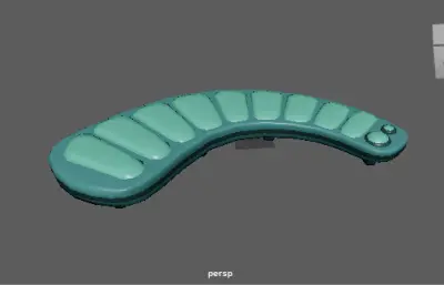 木琴卡通版maya,fbx模型