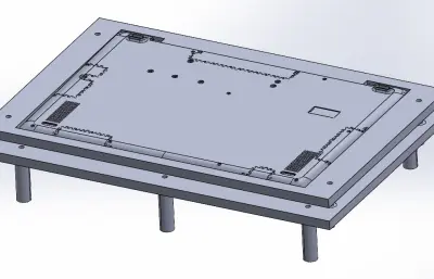 石墨片组装夹具