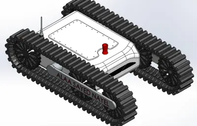 Robot car履带轮小车