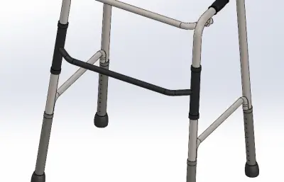 折叠步行器拐杖