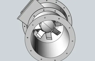SJG-BX1消音型斜流风机3.5F-2000