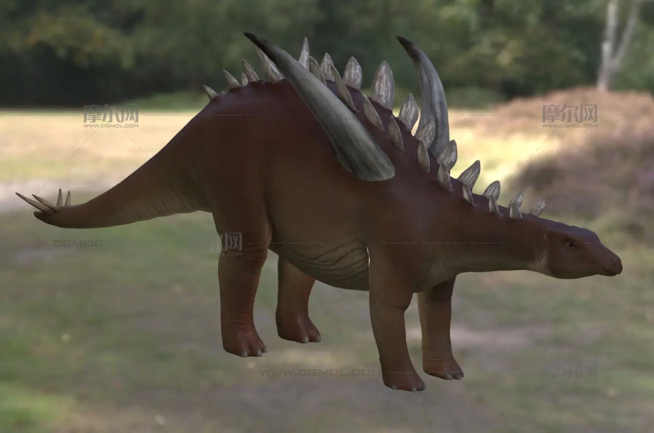 巨棘龙,巨刺龙3dmax模型
